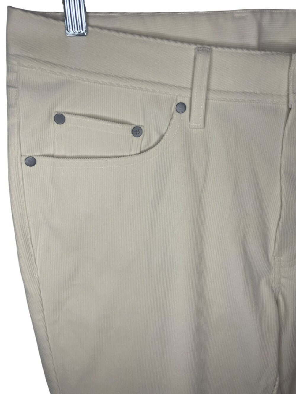 J. Hillburn Corduroy Beige Pants 5 Pockets Men's Size 35x31 NEW - Picture 4 of 9
